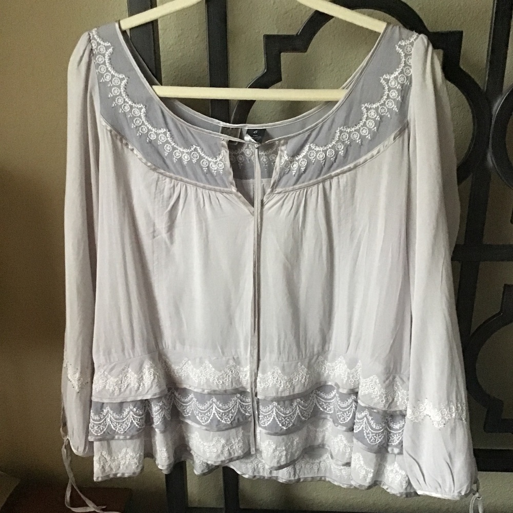 Gorgeous Cotton Silk Boho Blouse